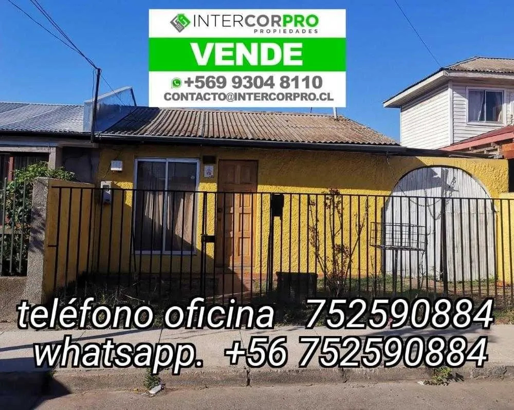 Estate at Home - Se Vende Casa Cercana A Nuevo Hospital De Curicó, Centro  de Curicó, Curicó, Maule, Maule Curicó