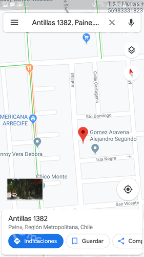 Paine, villa las americas, casa