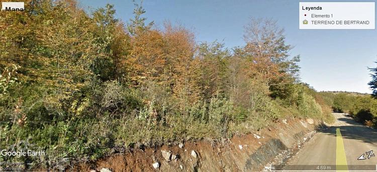 Vendo campo de 9,5 hectareas a 300 mt de Puerto Bertrand