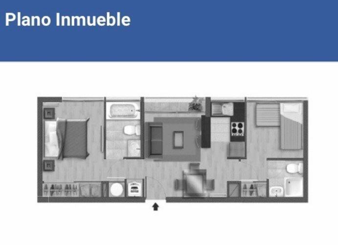 Arriendo Departamento Metro Santa Isabel, Santa Isabel 55 Arrienda con Gastos Comunes Fijos