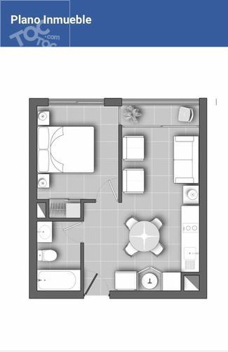 Arriendo Departamento Metro Santa Lucia, Sara Del Campo 535 Arrienda con Gastos Comunes Fijos