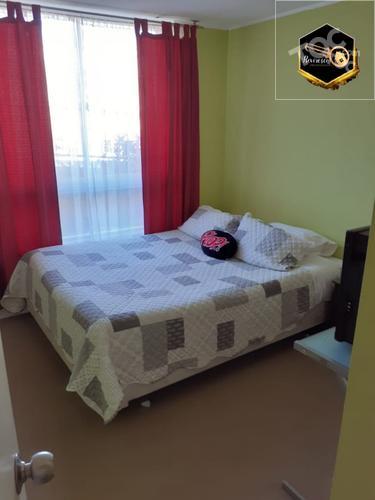 ARRIENDO DEPARTAMENTO AMOBLADO EN COND. PARQUE LAGUNA CURAUMA