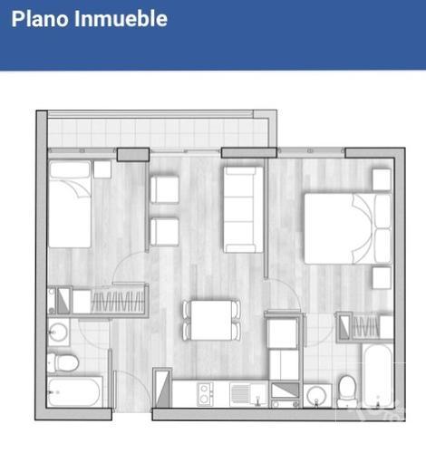 PROMOCIÓN 0% Comisión hasta 30-11 !!! Arriendo Departamento Santa Rosa 237 Cercano Metro Santa Lucia