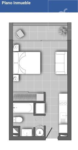 Arriendo Departamento Tipo Studio Metro Santa Lucia