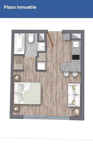 Arriendo Departamento Tipo Studio Acepta Mascotas Santa Elena 2120 Metro Ñuble