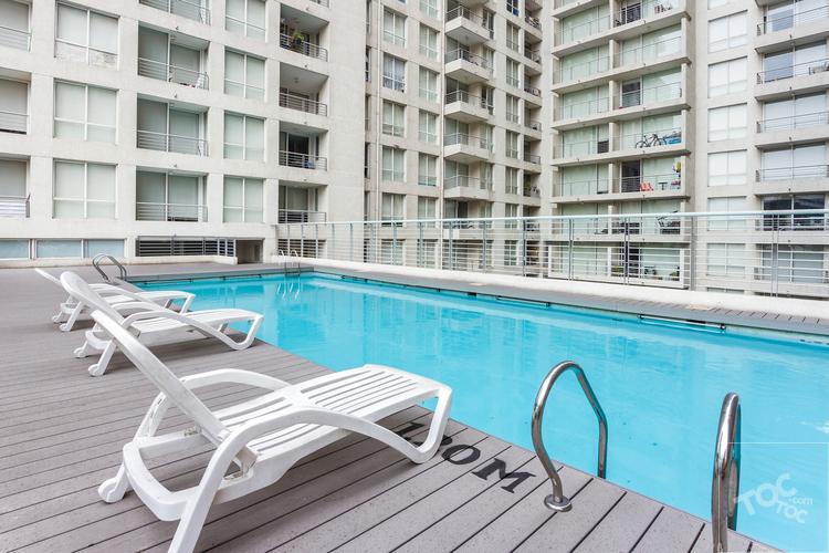 Arriendo Departamento Tipo Studio Sara del Campo 535 Metro Santa Lucia