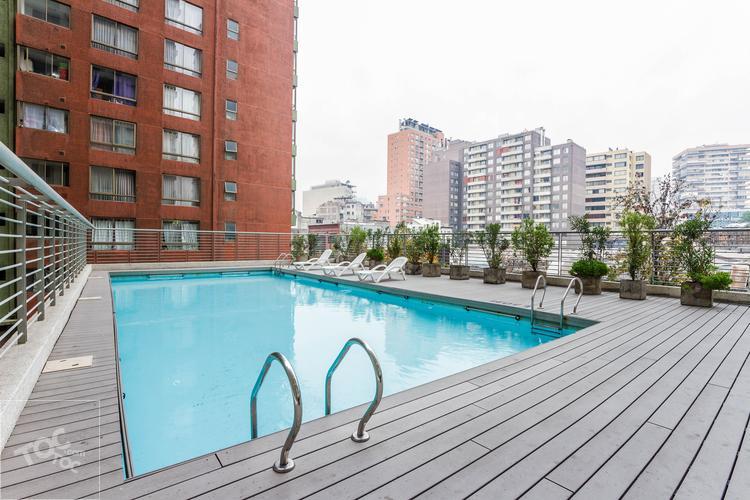 Arriendo Departamento Tipo Studio Sara del Campo 535 Metro Santa Lucia