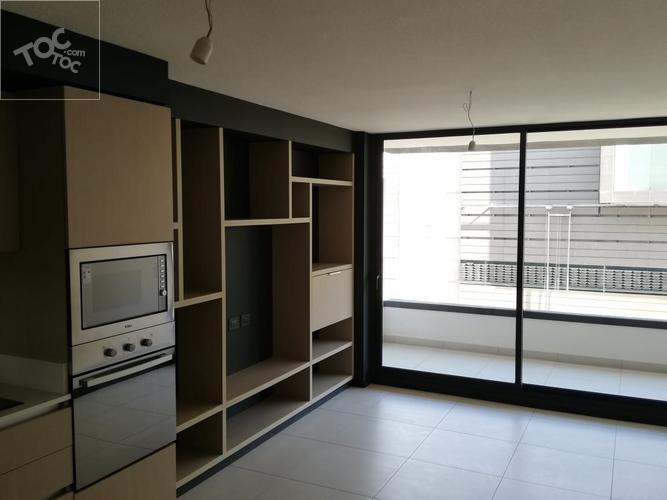 Arriendo moderno depto. de 1 dormitorio, metro Plaza Egaña