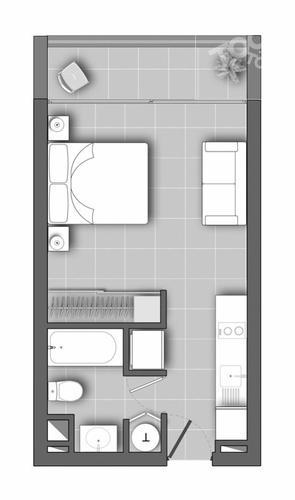 PROMOCIÓN $0 COMISIÓN Departamento Tipo Studio Sara del Campo 535 Metro Santa Lucia