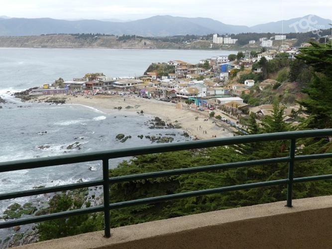 Departamento Condominio Playa Cau Cau, linda vista caleta Horcón