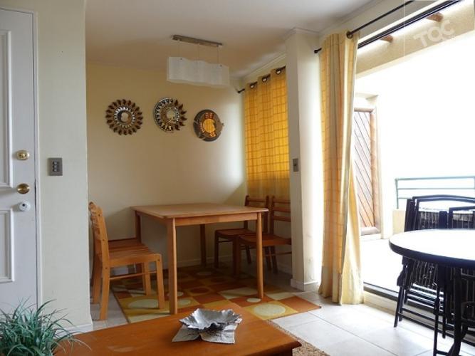 Departamento Condominio Playa Cau Cau, linda vista caleta Horcón