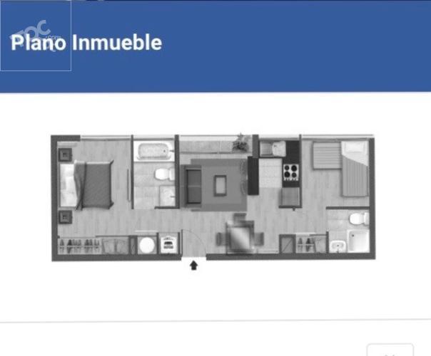 PROMOCIÓN $0 COMISIÓN hasta 31-03 !!! Departamento 2 Habitaciones y Baños Santa Isabel 55 Metro Santa Isabel