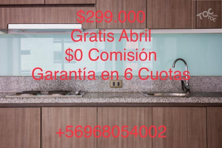 Abril GRATIS - $0 COMISIÓN – Garantía en CUOTAS !!! 1 Habitación y 1 Baño Sara Del Campo 535 Metro Santa Lucia