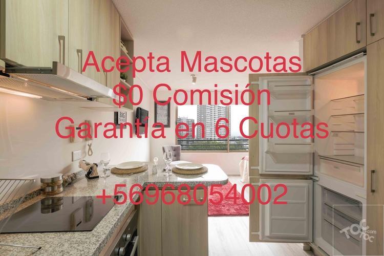 PROMOCIÓN $0 COMISIÓN hasta 30-04 y Garantía en Cuotas !!! Acepta Mascotas Studio Santa Elena 2120 Metro Ñuble