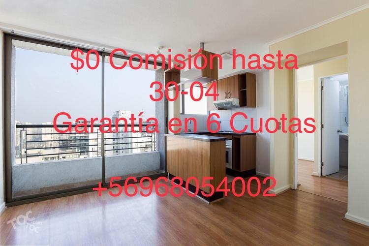 PROMOCIÓN $0 COMISIÓN hasta 30-04 y Garantía en Cuotas !!! Acepta Mascotas 2 Habitaciones y 2 Baños Santa Isabel 55 Metro Sta. Isabel