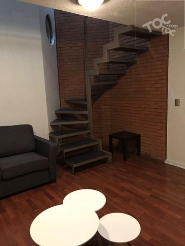 Arriendo departamento, Tipo Loft, a pasos metro Bellas Artes y Barrio Lastarria