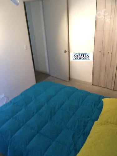 ARRIENDO DEPARTAMENTO 2D 1B CON ESTACIONAMIENTO EN CONDOMINIO LAGUNA NORTE / ZONA DE VALLE GRANDE / ENTRE LAMPA Y QUILICURA