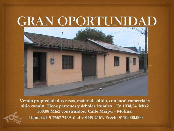 maipu 2540, Molina