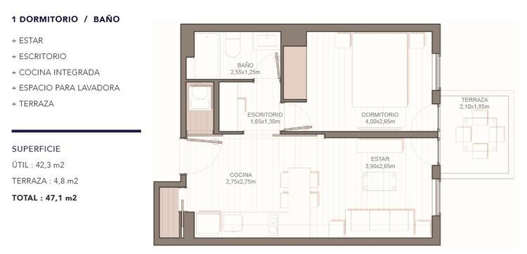 VENTA DEPARTAMENTOS NUEVOS / METRO IRARRAZAVAL