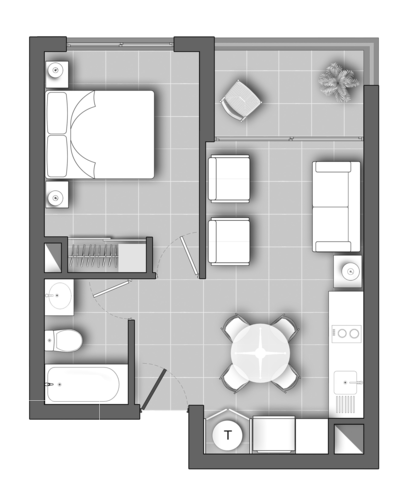 ARRIENDO METRO SANTA LUCIA / SARA DEL CAMPO / CARMEN
