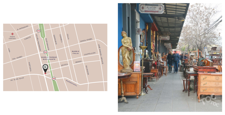 VENTA Deptos Barrio Parque Bustamante, Ñuñoa