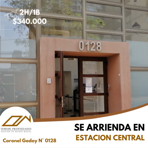 ARRIENDO DEPARTAMENTO ESTACIÓN CENTRAL