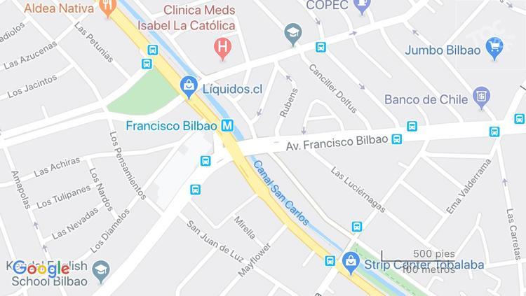 Amplio depto 1D 1B en Providencia