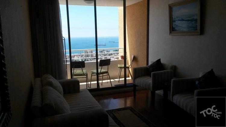 Arriendo dpto amoblado cercano a jumbo valparaiso