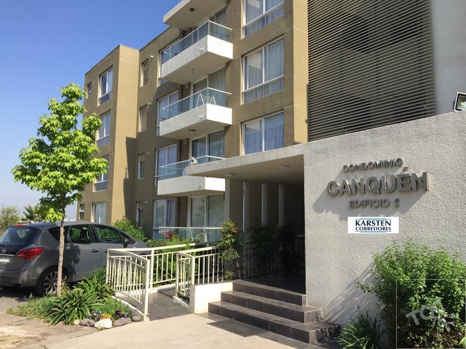ARRIENDO DEPARTAMENTO 2D 1B CON ESTACIONAMIENTO EN CONDOMINIO LAGUNA NORTE / ZONA DE VALLE GRANDE / ENTRE LAMPA Y QUILICURA