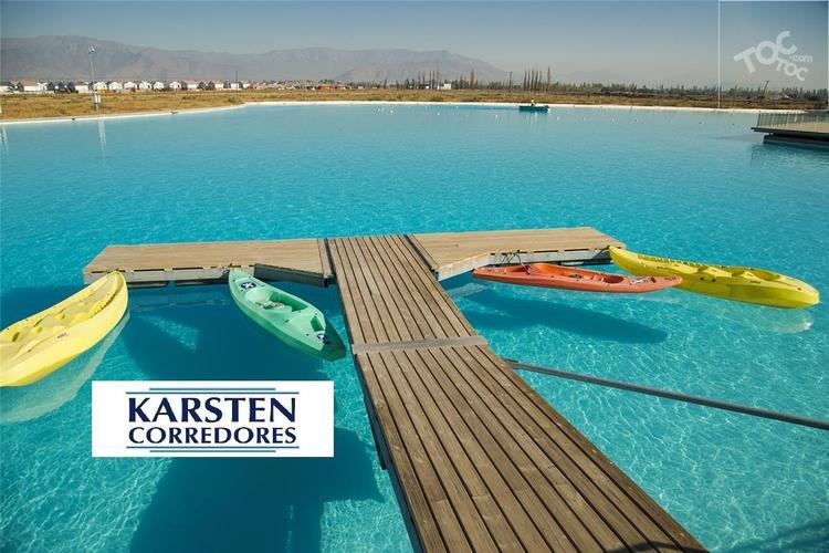 ARRIENDO DEPARTAMENTO 2D 1B CON ESTACIONAMIENTO EN CONDOMINIO LAGUNA NORTE / ZONA DE VALLE GRANDE / ENTRE LAMPA Y QUILICURA