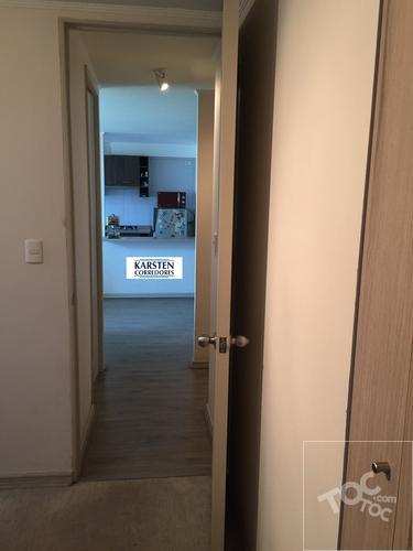 ARRIENDO DEPARTAMENTO 2D 1B CON ESTACIONAMIENTO EN CONDOMINIO LAGUNA NORTE / ZONA DE VALLE GRANDE / ENTRE LAMPA Y QUILICURA
