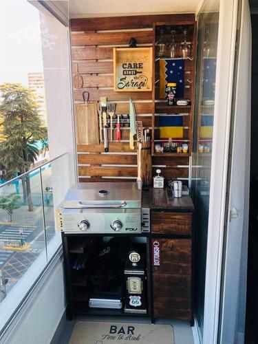 Hermoso departamento en Marchant Pereira / Irarrázabal, Metro Ñuñoa.