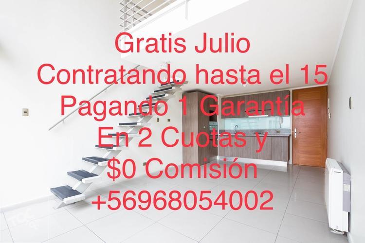 Loft 1 Habitación y 1 Baño Sara Del Campo 535 Metro Santa Lucia