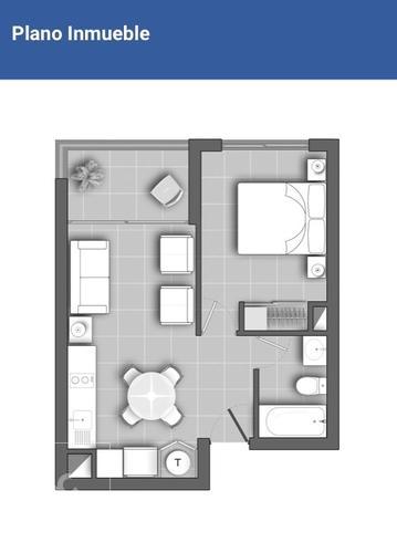 1 Habitación y 1 Baño Sara del Campo 535 Metro Santa Lucia