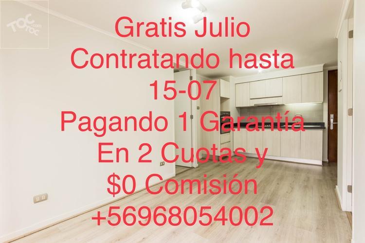 2 Habitaciones y 2 Baños Acepta Mascotas Santa Rosa 237 cercano a Metro Santa Lucia