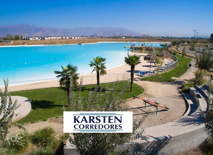 ARRIENDO DEPARTAMENTO EN PRIMER PISO CON 2D 1B EN CONDOMINIO LAGUNA NORTE ZONA DE VALLE GRANDE ENTRADA POR RUTA 5 AVENIDA LA MONTAÑA HACIA EL PONIENTE