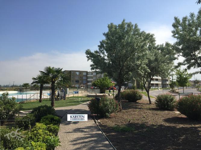 ARRIENDO DEPARTAMENTO EN PRIMER PISO CON 2D 1B EN CONDOMINIO LAGUNA NORTE ZONA DE VALLE GRANDE ENTRADA POR RUTA 5 AVENIDA LA MONTAÑA HACIA EL PONIENTE