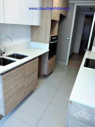 Arriendo Dpto. 88 m2, 3D, Estac. y B., La Reina