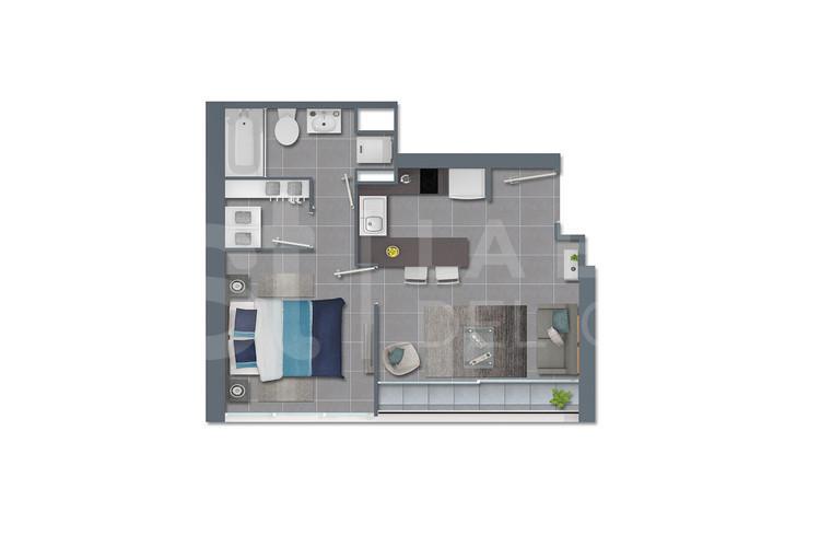 Departamento en venta, Metro Ecuador