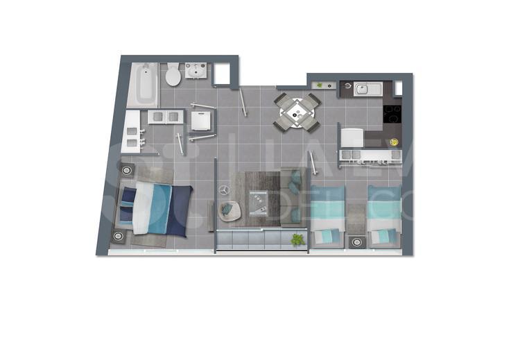 Departamento en venta, Metro Ecuador