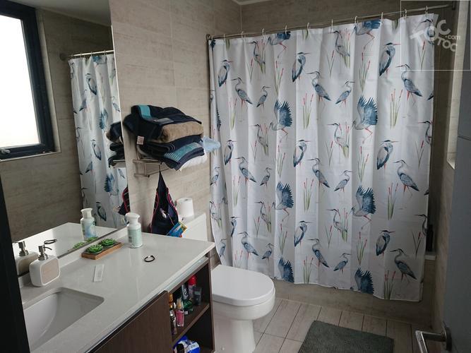 Depto amplio de 1 dormitorio, edificio de 2017, Metro Los Leones (Sin comisión)