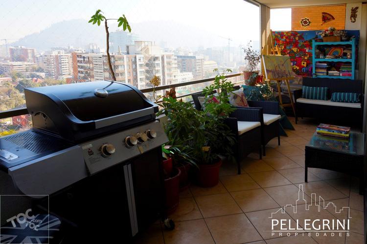Marchant Pereira 2 dormitorios 2 baños gran terraza 76m2 vista despejada