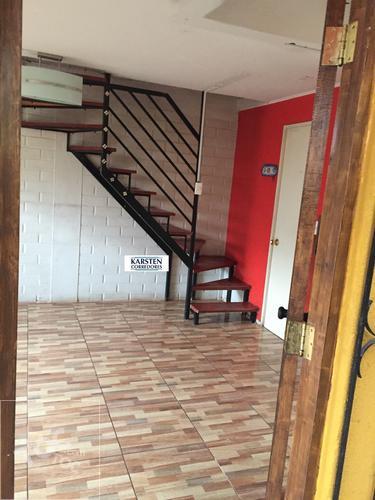 ARRIENDO CASA DE DOS PISOS CON 3D 1B EN COMUNA DE QUILICURA / VILLA LOS ADOBES