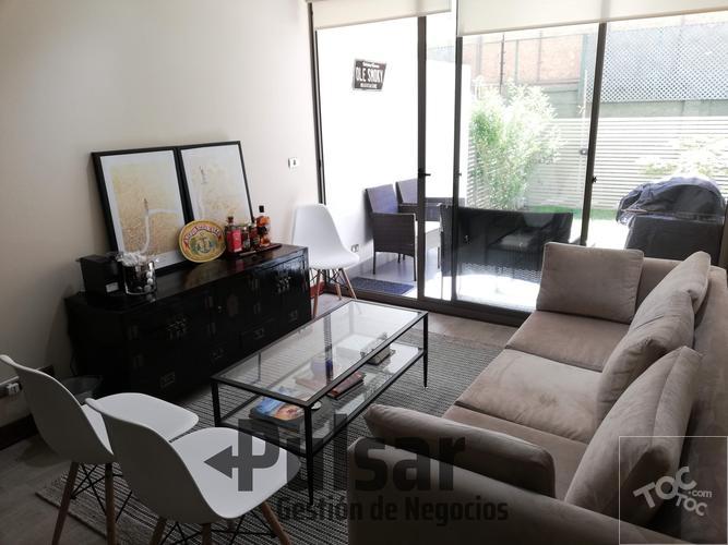 Departamento en Nuñoa con patio privado