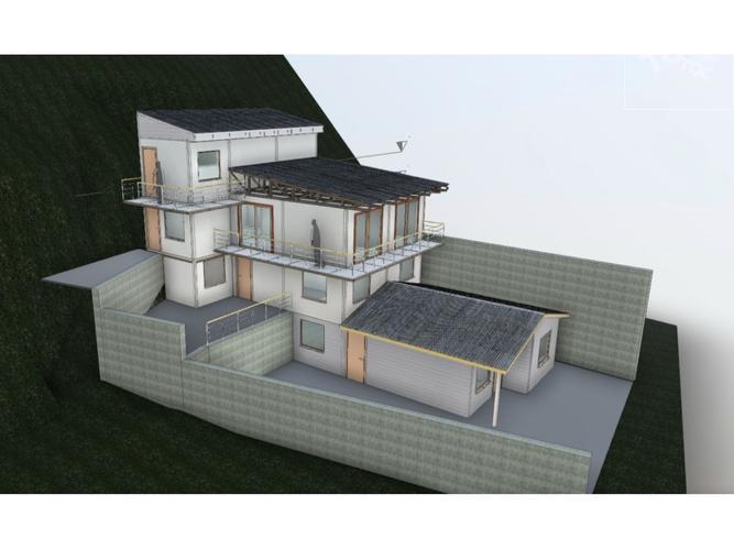 Casa 2D1B y terreno con proyecto inmobiliario Avda Alemania Valpo