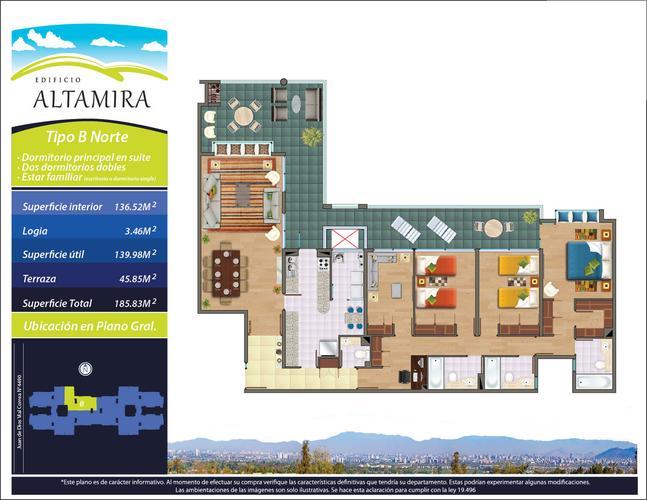 SE ARRIENDA DEPTO NUEVO 4 DORM - 4 BAÑOS - LAS PIRCAS/PEÑALOLEN