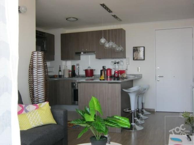 Venta depto amoblado Cerro Placeres 2D1B