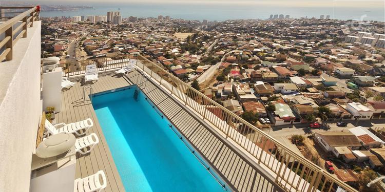 Venta depto amoblado Cerro Placeres 2D1B