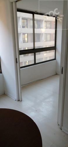 ARRIENDO DEPARTAMENTO EN UN PISO 12 DE 26 M2 APROX. 1D 1B A DOS CUADRAS DEL METRO ESTACIÓN SANTA ANA SALIDA SAN MARTÍN EN SANTIAGO CENTRO