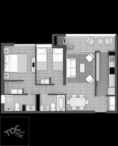 PROYECTO DEPARTAMENTOS SANTIAGO